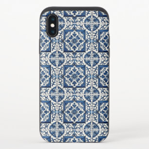 Mediterranean Tiles, Portuguese, Azulejo, Majolica iPhone XS Slider Case