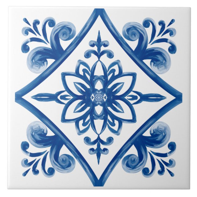 Mediterranean tiles,Sicilian tiles ,majolica  (Front)