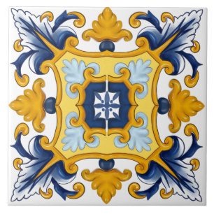 Mediterranean tiles,Sicilian tiles,majolica Ceramic Tile