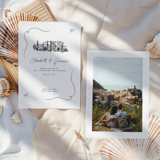 Mediterranean Villa Venue Sketch Wedding (Creator Uploaded)