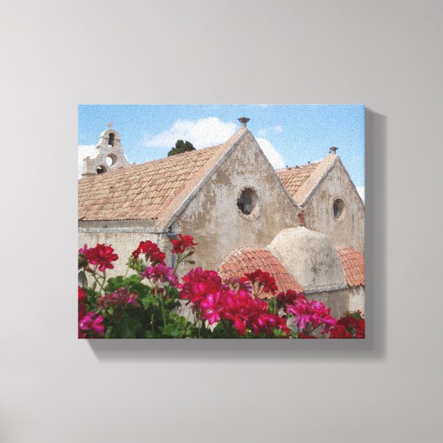 Mediterranean Wrapped Canvas Print (Front)