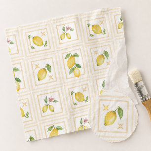 Mediterrenean Citrus Lemon pattern Tissue Paper