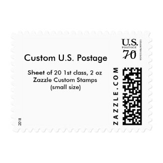 Medium, 2.1" x 1.3", $0.71 (1st Class 2 oz) Postage