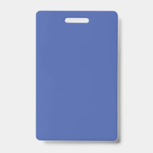 Medium Blue #445EAA, Faded Blue Badge
