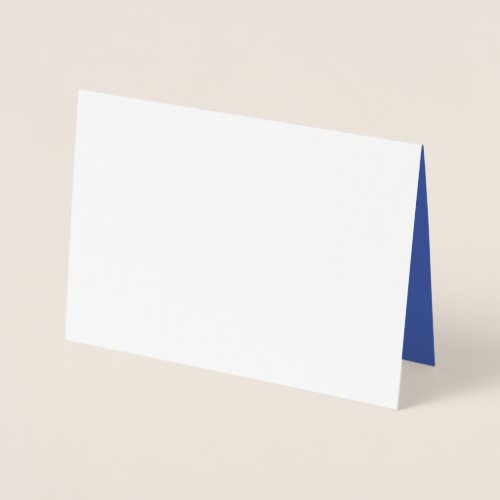 Medium Blue 445EAA Faded Blue Foil Card