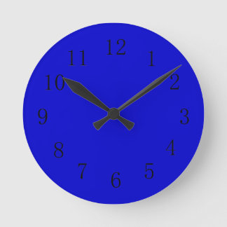 Medium Blue Kitchen Wall Clock