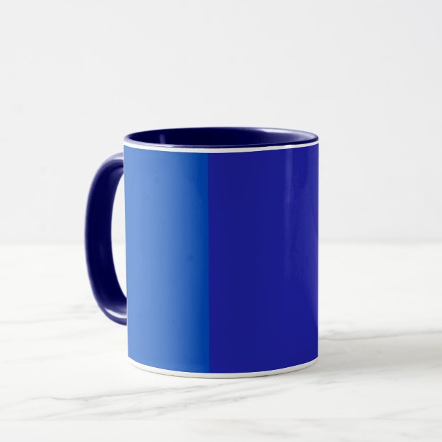 Medium Blue- Strong  blue -Grayish azure  Mug (Front Left)