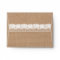 Medium Burlap and Vintage Lace RSVP Envelope