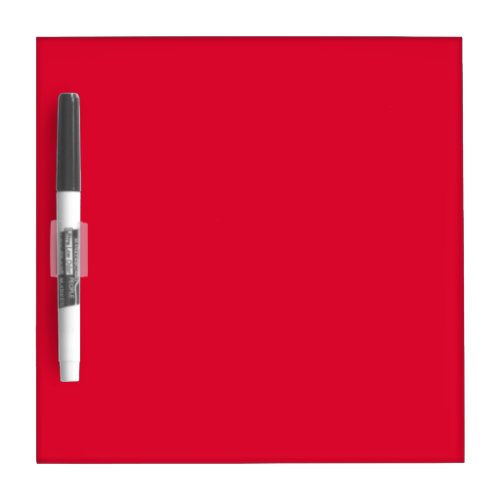 Medium Candy Apple Red Solid Color Dry Erase Board