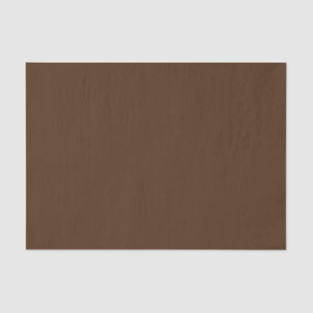 Medium Chocolate Brown  Tissue Paper (Front)