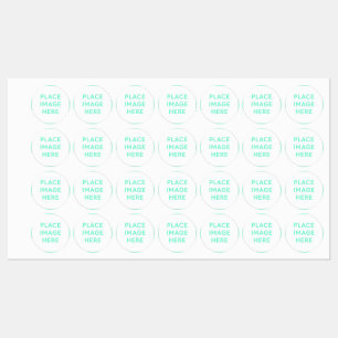 Medium Circle Iron On Label