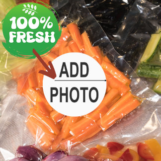 Medium Circle Waterproof Label, Add Text, Add Pic Labels