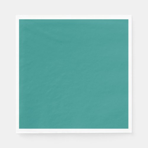 MediumDark Medium Turquoise solid color Napkins
