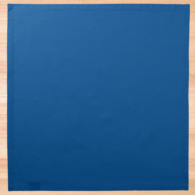 Medium Electric Blue Solid Color Cloth Napkin (Creator Uploaded)