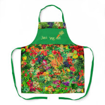 (Medium) Fashionable Chef Healthy Vegetable Apron