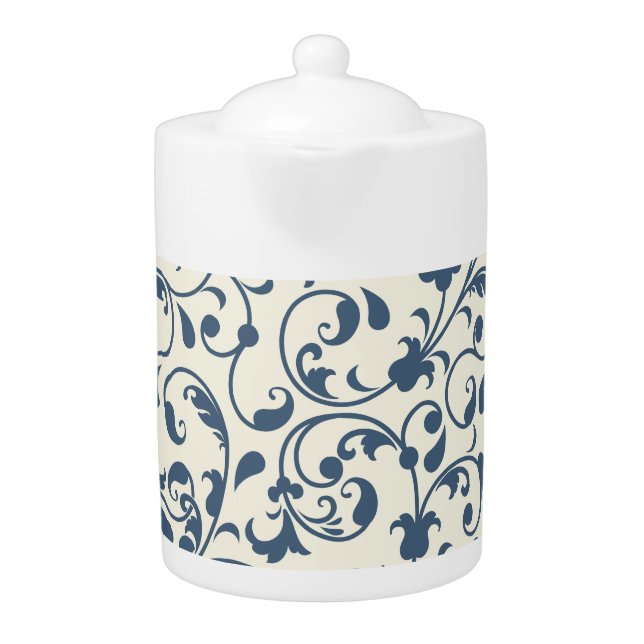 Medium Floral Teapot (Front)