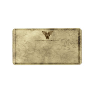Medium Gargoyle Apothecary Label