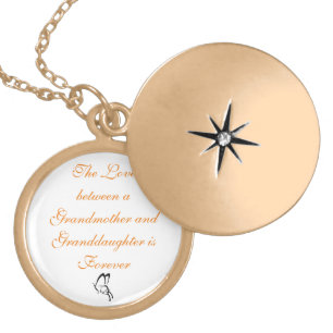 Medium Gold Plated Round Locket