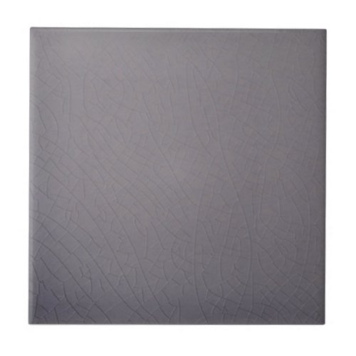 Medium Gray Faux Crackle Finish Repro Antique Ceramic Tile