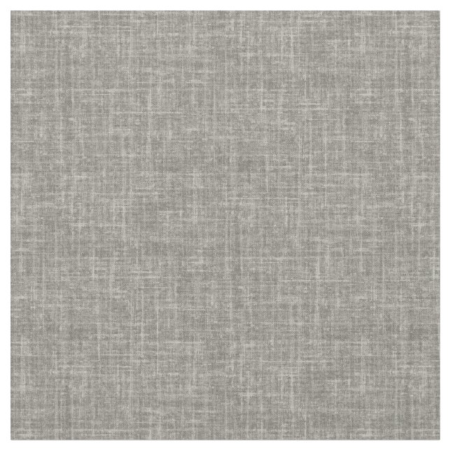 Medium Gray Linen Fabric (Close Up)