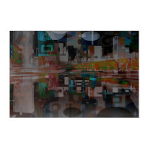 (Medium) II C.E. city expanse digital abstract