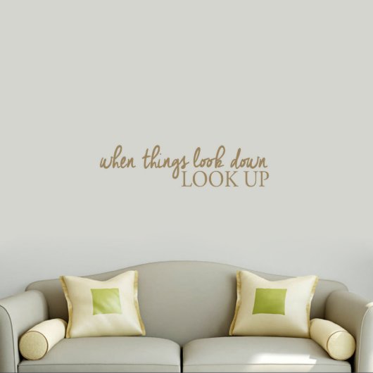 Medium Look Up Wall Decal (Medium)