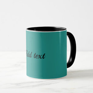 Medium-Medium Dark Turquoise TEMPLATE Mug