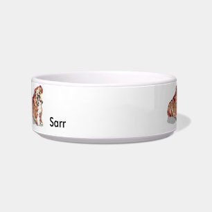 Medium Pet Bowl / English Bull Dog