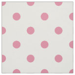 Medium Pink Polka Dots Fabric