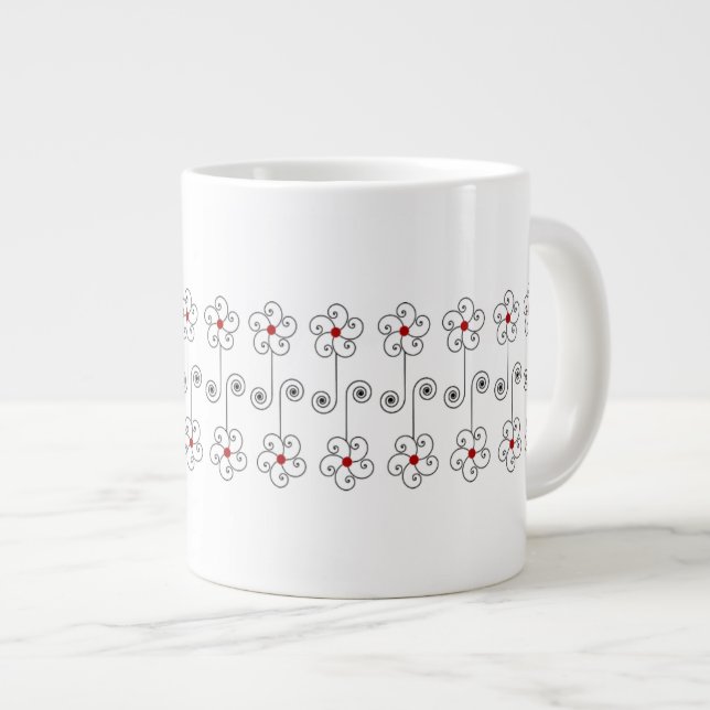 Medium Posie Band Mug (Front Right)