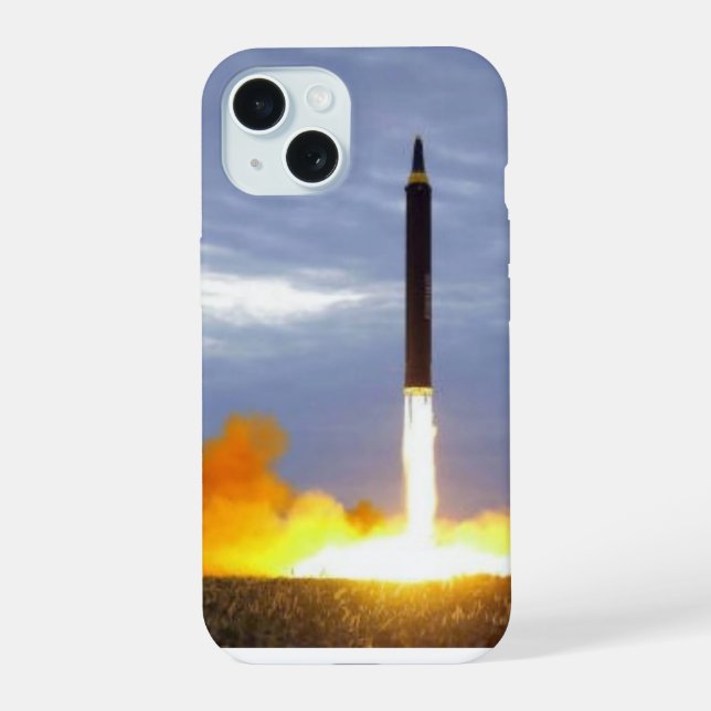 Medium Range Ballistic Missile  Iphone Case (Back)