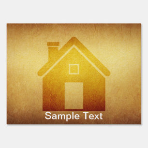 Medium Real Estate Home Yard Sign