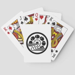 Medium ring with water and mallet wheel poker cards