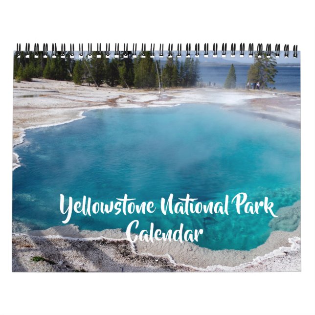 Medium Size Yellowstone Park Calendar (Cover)