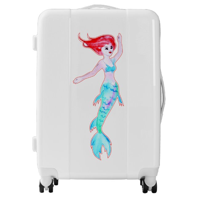 Medium Sized Luggage Suitcase (Front)