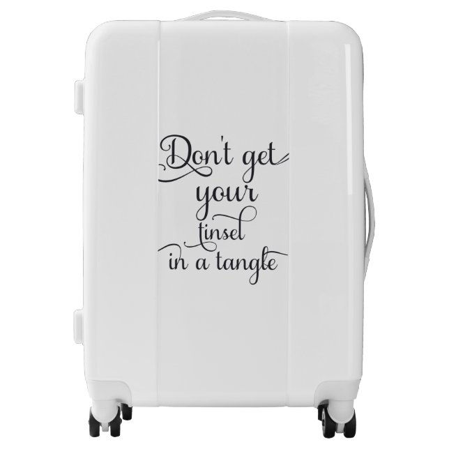 Medium Sized Luggage Suitcase (Front)