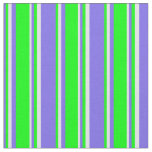[ Thumbnail: Medium Slate Blue, Lime, and Lavender Colored Fabric ]