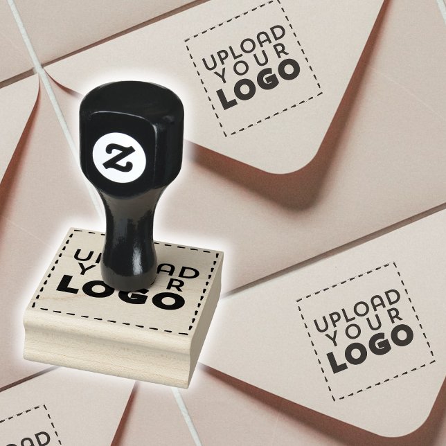 Medium Square Business Logo Custom Rubber Stamp (Creator Uploaded)