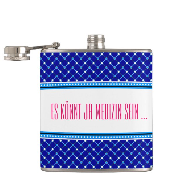 Medizin Flachmann Flask (Opened)