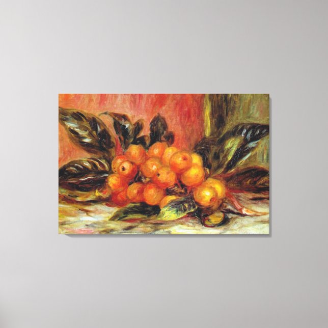 Medlar Branch by Pierre Renoir Canvas Print (Front)