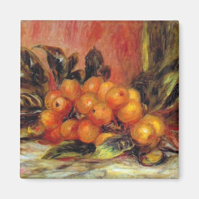Medlar Branch by Pierre Renoir Magnet (Front)