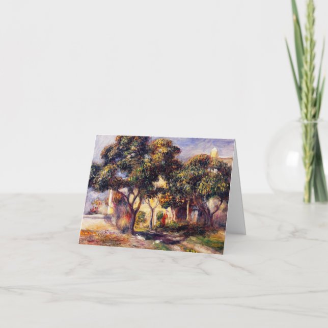 Medlar Trees, Cagnes Card (Front)