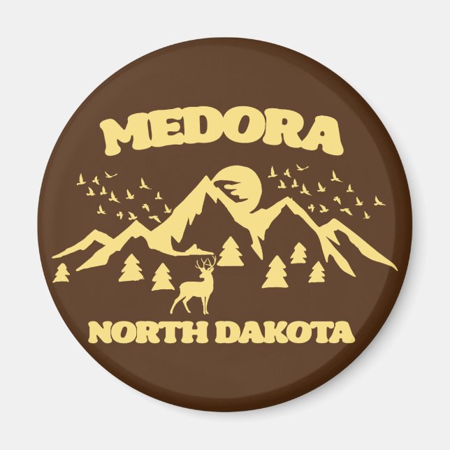 Medora,North Dakota Magnet (Front)