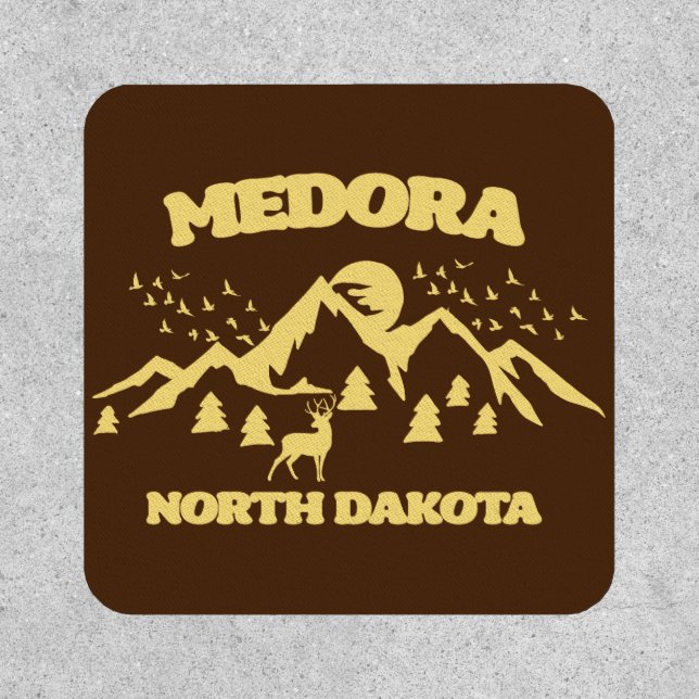 Medora,North Dakota Patch (Front)