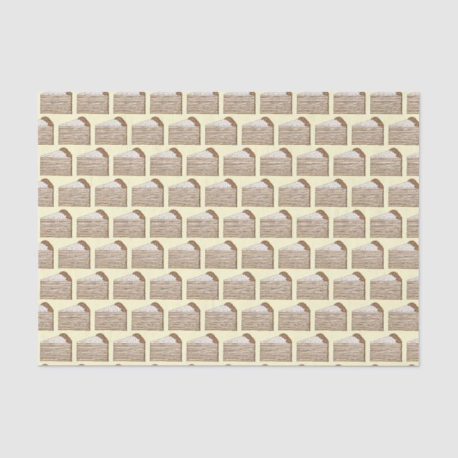 Medovik Medivnyk Russian Ukrainian Honey Cake Food Tissue Paper (Front)