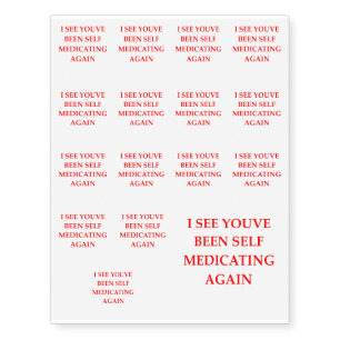 MEDS TEMPORARY TATTOOS
