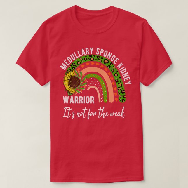 Medullary Sponge Kidney shirts, awareness shirts P (Design Front)