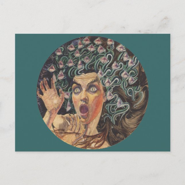 Medusa 1895 postcard (Front)