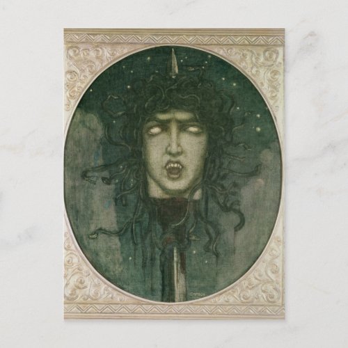 Medusa 1919 postcard