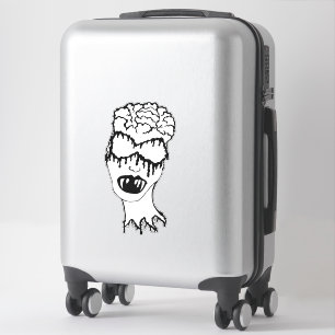 Medusa 1MMHeads Diecut 2025 Horror Book Awaynowe Sticker